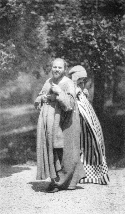 Gustav Klimt and Emilie Flöge by Heinrich Böhler
